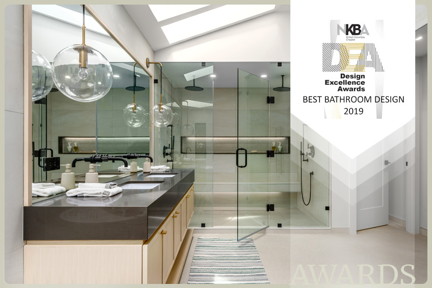 National Kitchen & Bath Association’s Bathroom Designer of the Year and Design Excellence Awards in British Columbia 2019