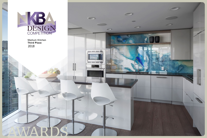 National Kitchen & Bath Design Competition Award Third Place for Medium Kitchen Design in North America 2018