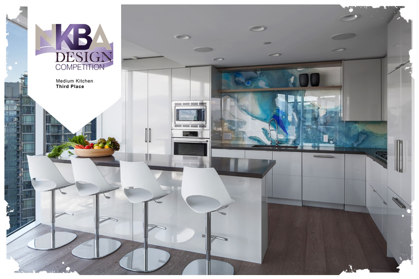 National Kitchen & Bath Design Competition Award Third Place for Medium Kitchen Design in North America 2018