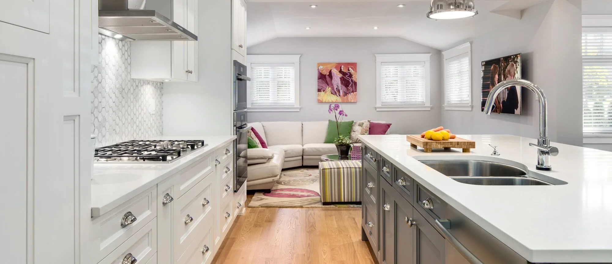 Kitchen 3 Casual Elegant Home in Kitsilano wide 1