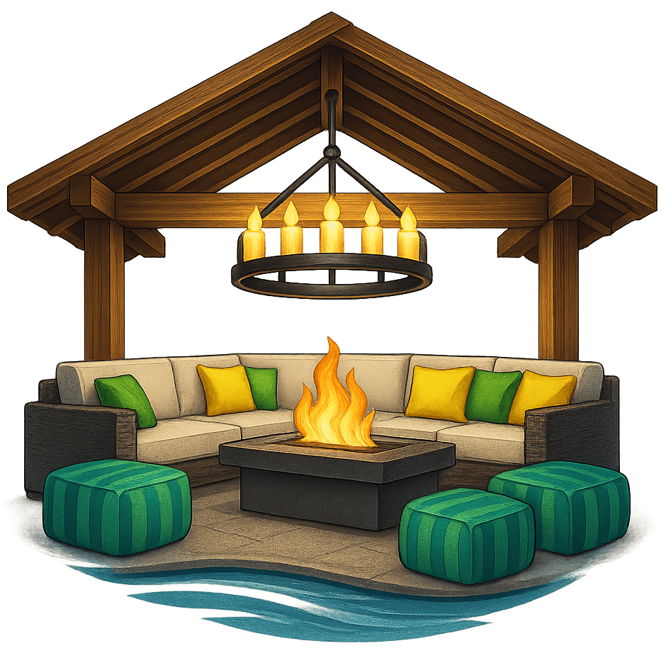 Outdoor Pavilion Design in West Vancouver logo