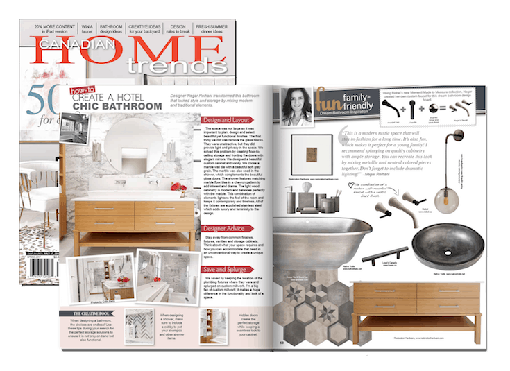 Canadian Home Trends – Create a hotel chic bathroom