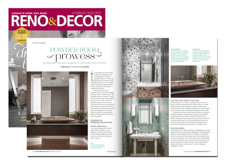 Interior Design Magazine Feature